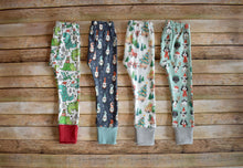 Load image into Gallery viewer, Dino Santa Organic Lounge Set MTO