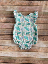 Load image into Gallery viewer, Happy Manatee Organic Cotton Ruffle Bubble Romper - Make to Order