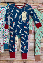 Load image into Gallery viewer, It's a Narwhal Christmas Organic PJ (Pajama) Set