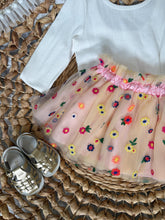 Load image into Gallery viewer, Boho Flower Girl Tulle Tutu Skirt