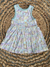 Load image into Gallery viewer, Pastel Magical Unicorns Twirl Bamboo Adeline Dress - Reversible