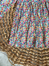 Load image into Gallery viewer, Watercolor Hearts Bamboo Adeline Twirl Dress for Girls