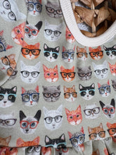 Load image into Gallery viewer, Smarty Cat Organic Cotton Adeline Twirl Dress