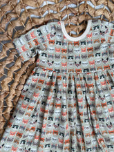 Load image into Gallery viewer, Smarty Cat Organic Cotton Adeline Twirl Dress