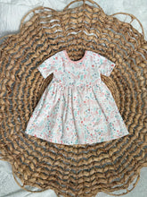 Load image into Gallery viewer, Unicorn Organic Cotton Twirl Dress for Girls