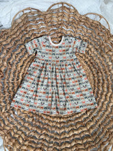 Load image into Gallery viewer, Smarty Cat Organic Cotton Adeline Twirl Dress