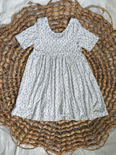 Load image into Gallery viewer, Tropical Pineapple Dreams Bamboo Adeline Twirl Dress for Girls