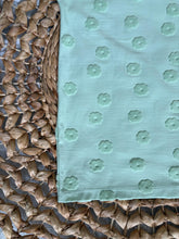 Load image into Gallery viewer, Flower Jacquard Slub Organic Cotton T-Shift Dress for Girls