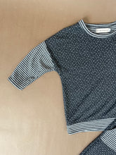 Load image into Gallery viewer, Grey Polka Dot and Stripe Lucy Set
