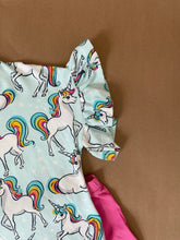 Load image into Gallery viewer, Unicorn Flutter Sleeve Top
