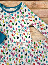 Load image into Gallery viewer, Brightest Lights Organic Christmas PJ Set set 2T, 2 years
