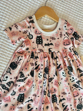 Load image into Gallery viewer, Book of Spells Halloween Adeline Twirl Dress
