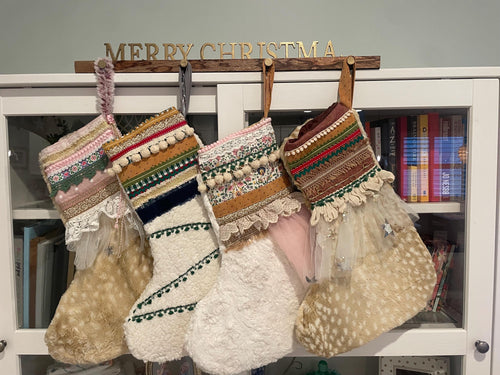 Wooden Name Tag Stocking Add-on