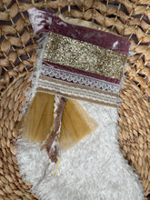 Load image into Gallery viewer, All That Glitters OOAK Christmas Stocking
