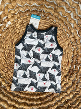 Load image into Gallery viewer, Spotted Eagle Ray Organic Cotton Summer Tank for Kids - Gender Neutral
